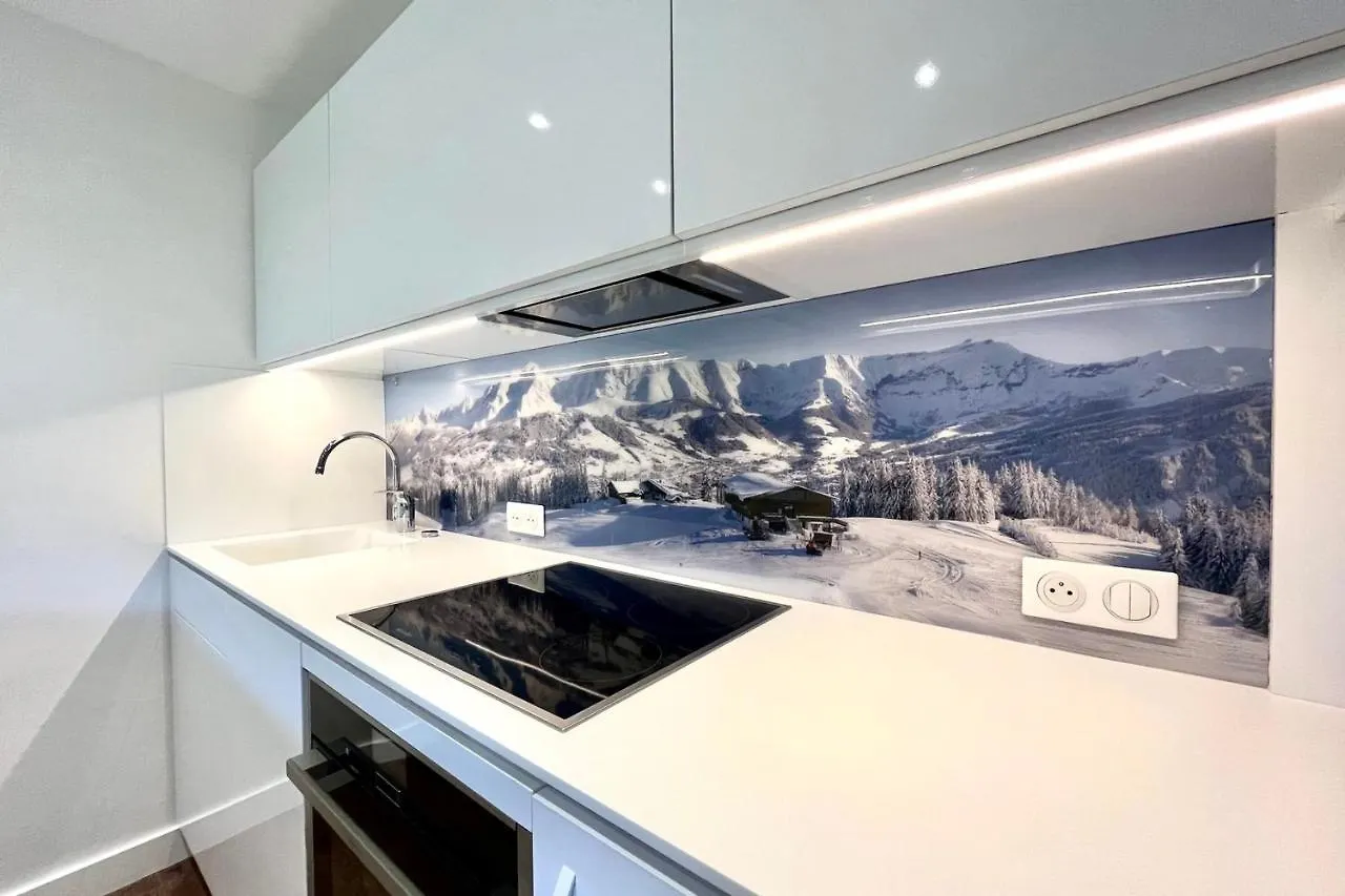 A Pretty Haven Of Peace In Megeve Apartment